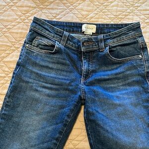 Gucci boys jeans-Straight leg denim, slim fit, like new.